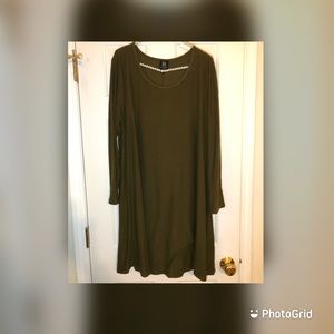 Soft Olive Green Dress